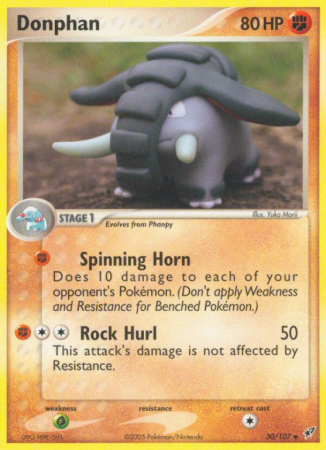 Donphan 30/107 EX Deoxys