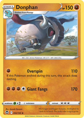 Donphan 92/195