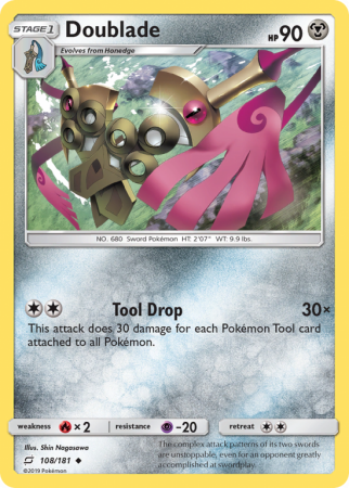 Doublade 108/181 Sun & Moon Team Up