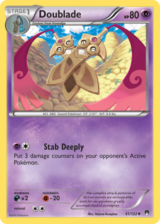 Doublade 61/122 XY BREAKpoint