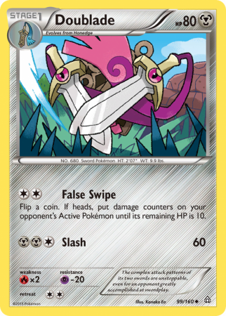 Doublade 99/160 XY Primal Clash