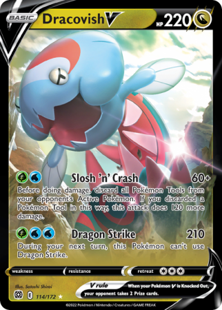 Dracovish V 114/172 Sword & Shield Brilliant Stars