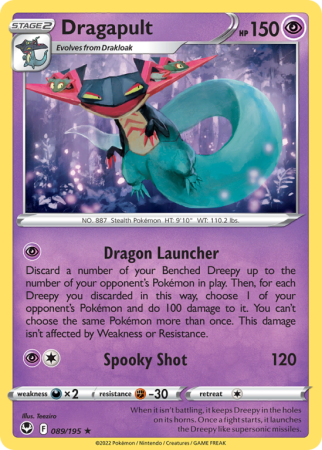 Dragapult 89/195 Sword & Shield Silver Tempest