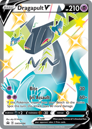 Dragapult V SWSH096/103 Sword & Shield SWSH Black Star Promos