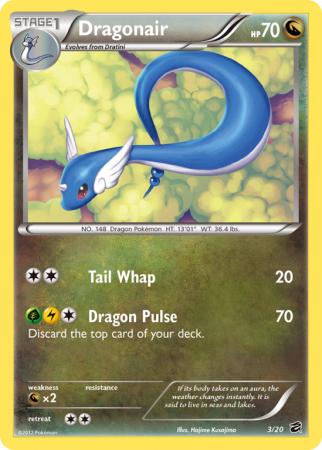 Dragonair 3/20 Black & White Dragon Vault