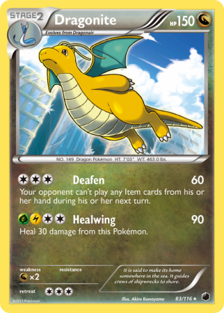 Dragonite 83/116