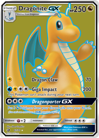 Dragonite-GX 67/70 Sun & Moon Dragon Majesty