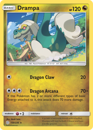 Drampa 159/236 Sun & Moon Cosmic Eclipse