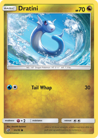 Dratini 35/70 Sun & Moon Dragon Majesty