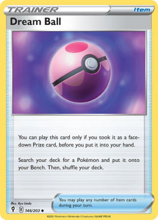 Dream Ball 146/203 Sword & Shield Evolving Skies
