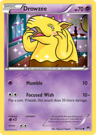 Drowzee 50/122 XY BREAKpoint