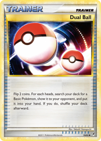 Dual Ball 78/106 HeartGold & SoulSilver Call of Legends