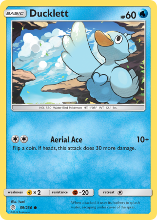Ducklett 59/236 Sun & Moon Cosmic Eclipse
