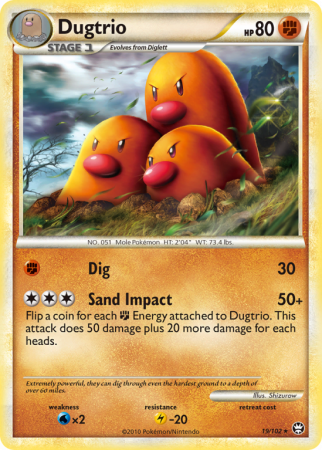Dugtrio 19/102