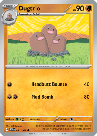 Dugtrio 51/165