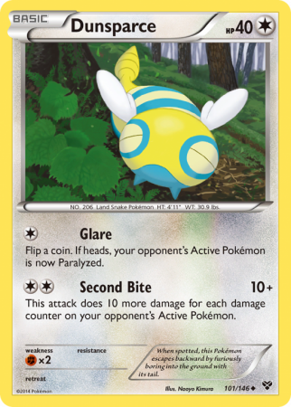Dunsparce 101/146 XY XY