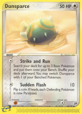 Dunsparce 60/100 EX Sandstorm