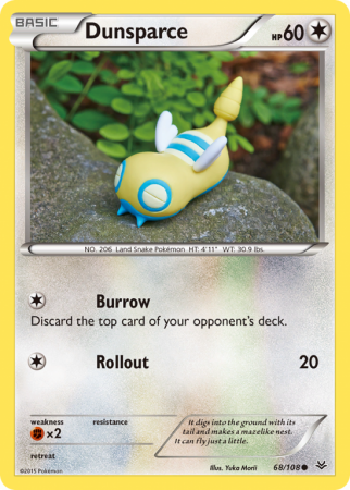 Dunsparce 68/108 XY Roaring Skies