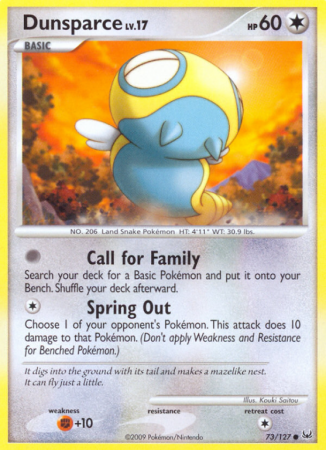 Dunsparce 73/127 Platinum Platinum