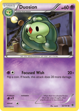 Duosion 43/101 Black & White Plasma Blast