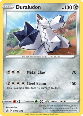 Duraludon SWSH028/103 Sword & Shield SWSH Black Star Promos