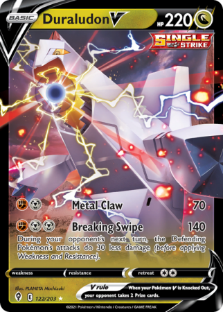 Duraludon V 122/203 Sword & Shield Evolving Skies