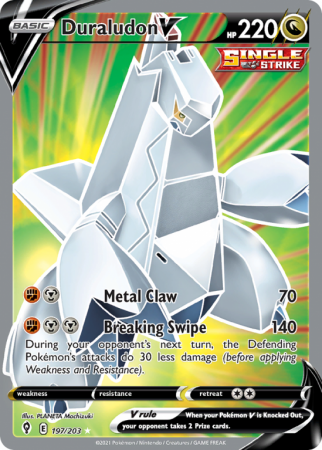 Duraludon V 197/203 Sword & Shield Evolving Skies