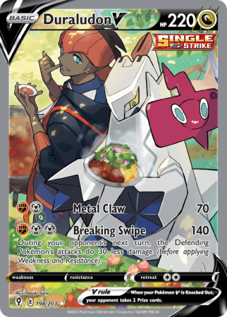 Duraludon V 198/203 Sword & Shield Evolving Skies