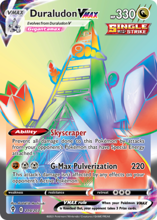Duraludon VMAX 219/203 Sword & Shield Evolving Skies
