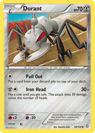 Durant 83/124 Black & White Dragons Exalted
