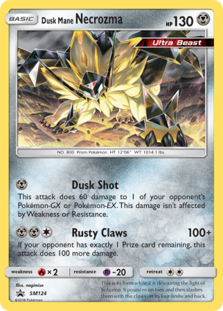 Dusk Mane Necrozma SM124/156