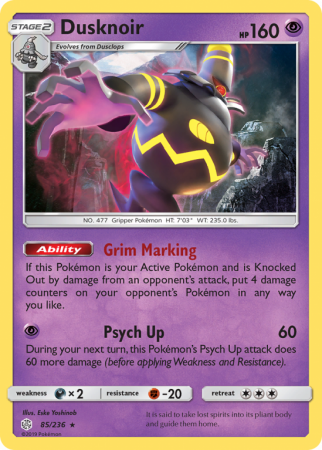 Dusknoir 85/236