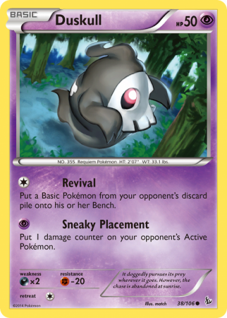 Duskull 38/106 XY Flashfire