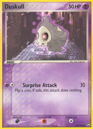 Duskull 50/108 EX Power Keepers