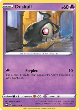 Duskull 60/172