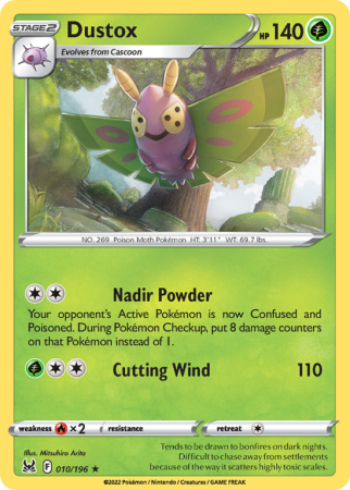 Dustox 10/196 Sword & Shield Lost Origin