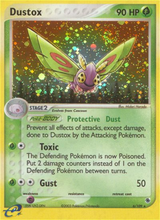Dustox 6/109 EX Ruby & Sapphire