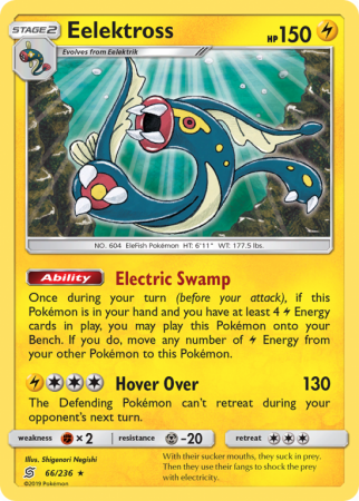 Eelektross 66/236 Sun & Moon Unified Minds