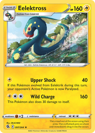 Eelektross 97/264 Sword & Shield Fusion Strike