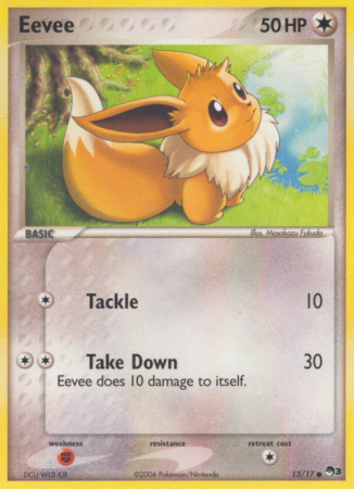 Eevee 13/17 POP POP Series 3