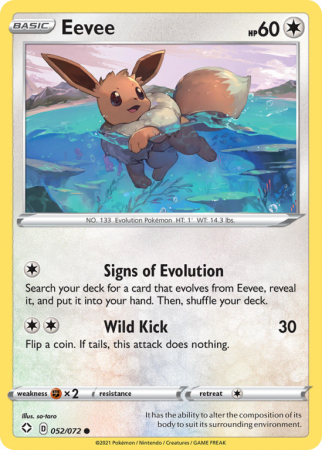 Eevee 52/72