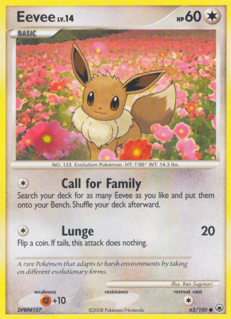 Eevee 62/100