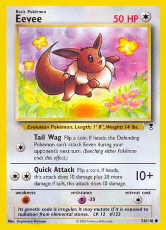 Eevee 74/110 Other Legendary Collection