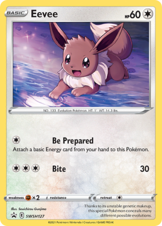 Eevee SWSH127/103 Sword & Shield SWSH Black Star Promos