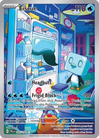 Eiscue 205/193 Scarlet & Violet Paldea Evolved