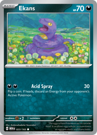 Ekans 23/165 Scarlet & Violet 151