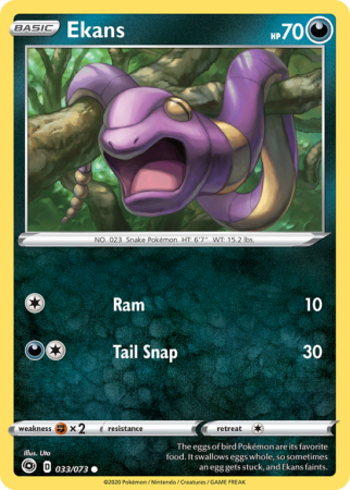 Ekans 33/73 Sword & Shield Champion's Path