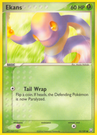 Ekans 55/109 EX Team Rocket Returns