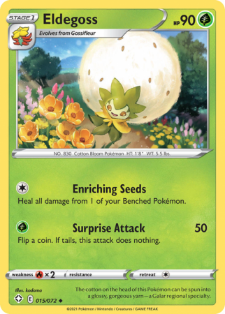 Eldegoss 15/72 Sword & Shield Shining Fates