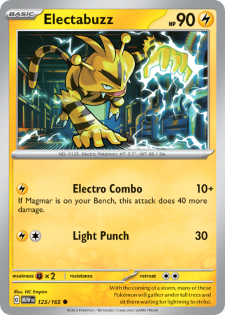 Electabuzz 125/165